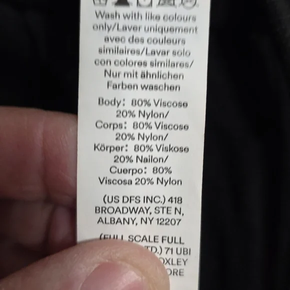 NWT Halara Womens Pants Black Wide Leg Elastic/Drawstring Pockets Lightweight XL - Picture 5 of 12